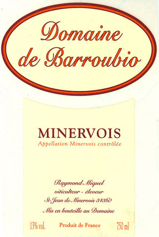 Domaine de Barroubio - Minervois, Rouge 2015