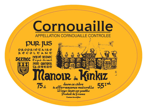 Manoir du Kinkiz - Cidre -  AOP Cornouaille